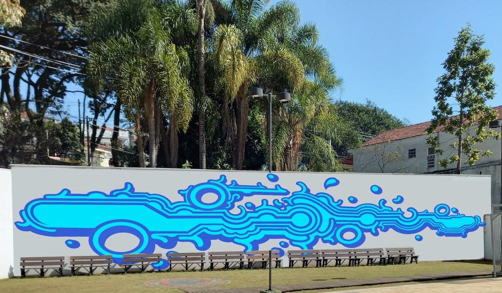 Sesc Santana recebe intervenção "Águas Invisíveis"