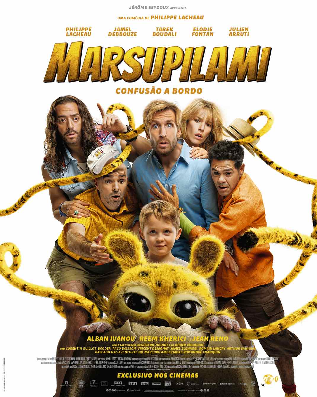 "Marsupilami: Confusão a Bordo" é uma comédia para crianças e adultos